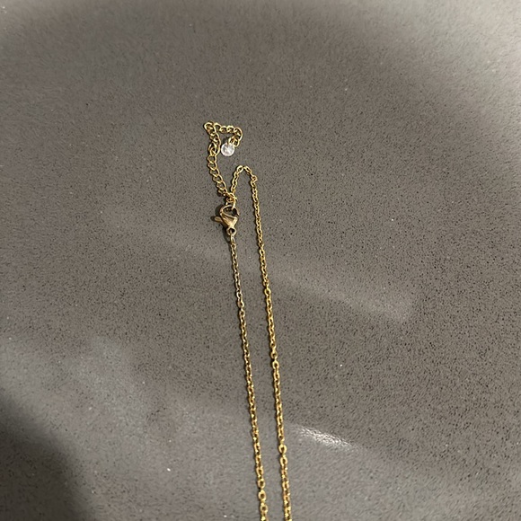 Evil Eye Gold Necklace - Picture 2 of 3